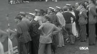 1932 US Open Highlights [upl. by Hartwell]