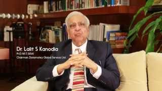 Datamatics 201415 Annual Report Message from our Chairman Dr Lalit S Kanodia [upl. by Ricarda680]