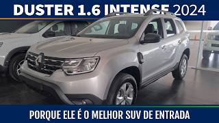 TANQUE DE GUERRA Duster Intense 2024 é o MELHOR SUV Barato Completo e ECONÔMICO [upl. by Adaran]