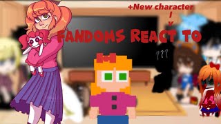 Fandoms react to ElizabethAfton part79 [upl. by Stephannie]