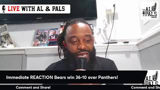 Immediate REACTION Bears vs Panthers ChicagoBears CarolinaPanthers [upl. by Cypro]