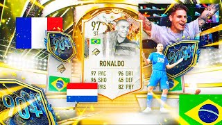 ABRO MUCHOS ICONOS BRASIL HOLANDA O FRANCIA ASEGURADO  FIFA 23 [upl. by Liddie]