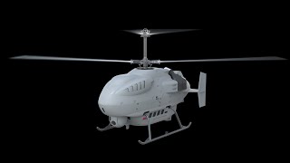 TD220 Coaxial Unmanned Helicopter [upl. by Sitoel63]