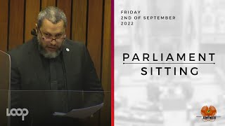 Parliament Question Time  Friday 2nd of September 2022 [upl. by Adliwa]