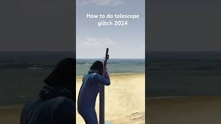 Telescope Glitch 2024 shorts gta5 viralvideos gaming [upl. by Anaibib]