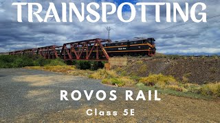 Rovos Rail with Austalian Import Diesel and a single Class 5E [upl. by Aihsenot]