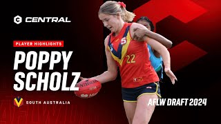 2024 AFLW Draft  Poppy Scholz Player Highlights [upl. by Esertap]