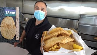 BEST FISH AND CHIPS IN MELBOURNE  SEABROOK FISH AND CHIPS [upl. by Nitz]