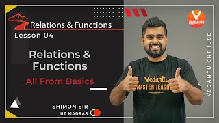 Relations amp Functions  All From Basics  Lecture4  JEE 2022  Class 12 Maths  Vedantu JEE Enthuse [upl. by Verene781]