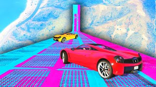 GTA V Online A RAMPA das MITADINHAS MUITA VELOCIDADE e SALTOS [upl. by Stroup]