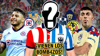 Los 11 FICHAJAZOS que SE ESTÁN COCINANDO el próximo torneo ¡Si el Ame lo consigue SERÁN IMPARABLES🤩 [upl. by Ynnelg239]