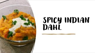 Spicy Indian Dahl  EZ Food [upl. by Fancy682]