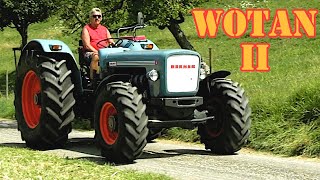 Eicher Wotan II  AWD 6Cylinder Tractor Start Sound Drive [upl. by Nojad]