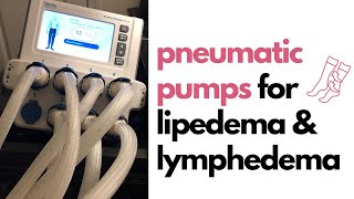 Using a Pneumatic Pump for Lipedema and Lymphedema [upl. by Yllut]