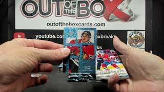 Out Of The Box Group Break 16160 2424 UPPER DECK SERIES ONE 3 BOX DOUBLE UP [upl. by Sylirama]