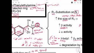 SYMPATHOMIMETIC AGENTS amp ADRENERGIC RECEPTORANTAGONISTS كيمياء عضويةـكلية الصيدلةـ المرحلة الرابعة [upl. by Onaicilef197]