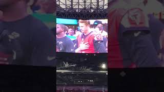 National Anthem at the Falcons [upl. by Sanalda876]