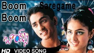 Boom Boom Full Video Song  Boys Movie  Siddharth  Bharath  Genelia  Thaman SS [upl. by Bjork]