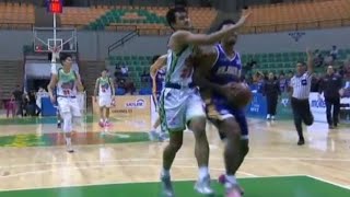 Bong Galanza Called for Unsportsmanlike Foul against Omar Larupay  Zamboanga vs Iloilo MPBL 2024 [upl. by Akemyt908]