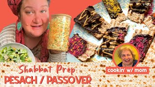 SHABBAT PREP PesachPassover Recipes  with Mom beef stew chocolate matzahs all gluten free✨ [upl. by Jacobson265]