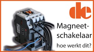 Magneetschakelaar Leer in 1 minuut hoe een magneetschakelaar werkt snelle uitleg [upl. by Nerol]