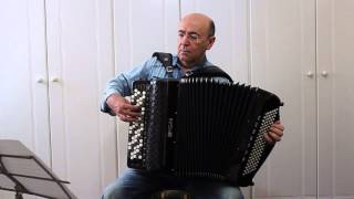 Händel Zarabanda Sarabande y variaciones  Acordeón  Accordion [upl. by Hasheem684]