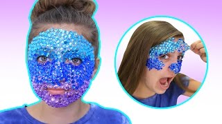 Full Face of RHINESTONES Challenge in OMBRE  REMOVAL [upl. by Ahseket]