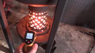 DIY Waste Oil Burner  How Hot Can It Get in 20 mins [upl. by Ybeloc]