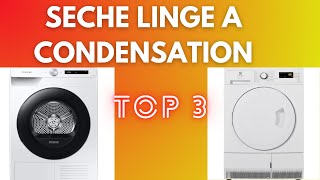 TOP 3  MEILLEUR SECHE LINGE A CONDENSATION 2024 [upl. by Iahs]