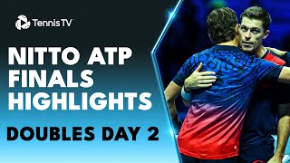 KoolhofSkupski amp RamSalisbury Feature  Nitto ATP Finals 2023 Doubles Highlights Day 2 [upl. by Eralc201]