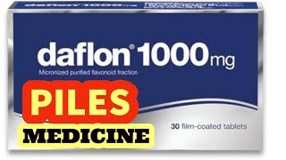 DAFLON TABLET  1000 MG  PILES MEDICINE  HOW TO USE  Dose [upl. by Aehsila]