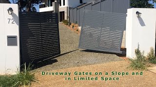 Cool ideas for Gates on Challenging Driveways [upl. by Rapp]