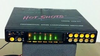 Unboxing Old School Car Audio Gear  Part 2  Precision Audio Hot Shots HSQ271 EQ [upl. by Gupta853]