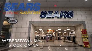 STORE TOUR CLOSING In 2024 Sears Weberstown Mall  Stockton CA [upl. by Eeslehc]