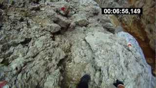 Oskar Schuster Via Ferrata in 11 minutes [upl. by Naesar]