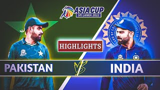 India vs pakistan  asia cup 2022  highlights  india vs pakistan asia cup hindi highlight [upl. by Anahir186]