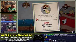 Cuphead Hater WR Attempts Speedrun [upl. by Gorrian]