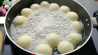 Only Milk Powder Rasgulla Recipe  Kolkata Special Rasgulla  Bengali Spongy Rasgulla [upl. by Curry459]