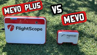 Flightscope Mevo Plus Vs Mevo  Outdoor Comparison [upl. by Krusche]