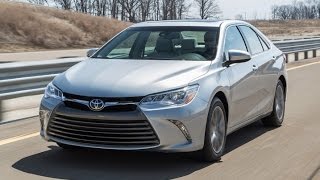 2016 Toyota Camry Start Up Road Test and Review 25 L 4Cylinder [upl. by Kathrine645]