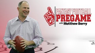 Fantasy Football Pregame with Matthew Berry for Week 9  Rotoworld  NFL on NBC [upl. by Leeke]