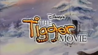 The Tigger Movie vhs promos 2000 [upl. by Sarazen567]