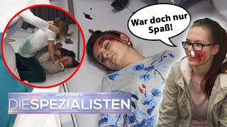 Hinterhältige ATTACKE 🥊💥 Besuch im Krankenhaus endet in einer SCHLÄGEREI  Die Spezialisten  SAT1 [upl. by Ayet]