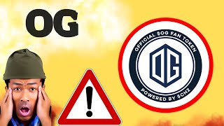 OG Prediction 23FEB OG FAN TOKEN Coin Price News Today Crypto Technical Analysis Update Price Now [upl. by Aime]