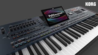 KORG Pa5X Professional Arranger HOW TO DOWNLOAD amp UPDATE OPERATING SYSTEM SOFTWARE [upl. by Ayotahs]