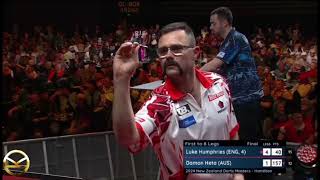 FINAL  Luke Humphries vs Damon Heta  NZ Darts Masters 🎯 [upl. by Jesus521]