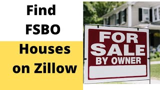 Zillow Homes For Sale By Owner FSBO  Tutorial to Find Houses [upl. by Bergin]