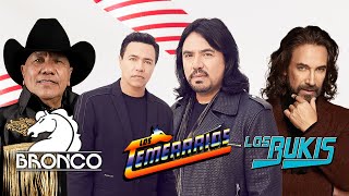 LOS TEMERARIOS GRUPO BRONCO LOS BUKIS MIX ROMANTICOS 40 RECUERDOS DEL AYER GRANDES EXITOS [upl. by Enyawud]