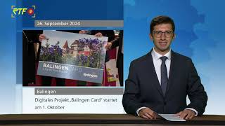 Digitales Projekt „Balingen Card“ startet am 1 Oktober [upl. by Pavel168]