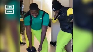 Jamaicas Olympic Bobsled Team Dances Away Shorts [upl. by Tomlin]